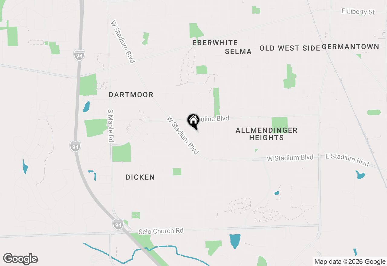 Map of 1181 Kay Parkway, Ann Arbor, MI 48103