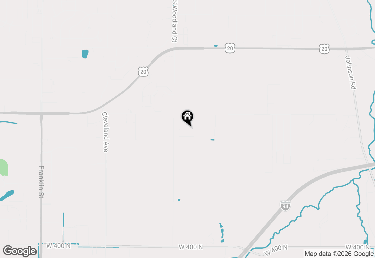 Map of 126 Bellflower Drive, Michigan City, IN 46360