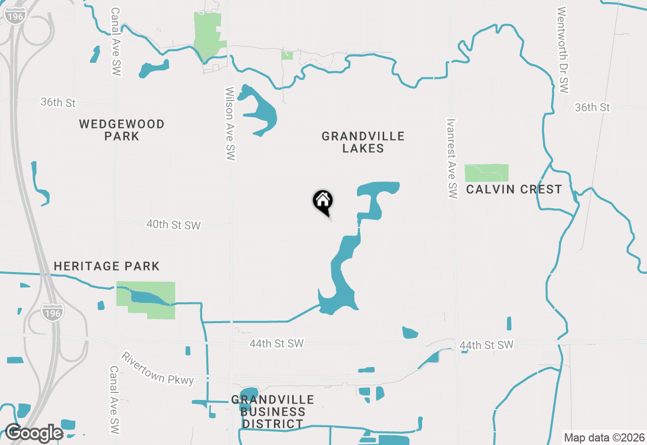 Map of 3655 40th Street Sw, Grandville, MI 49418