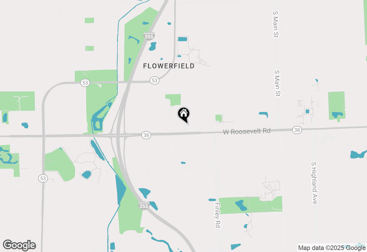 Map of 1198 Royal Glen Drive #110, Glen Ellyn, IL 60137