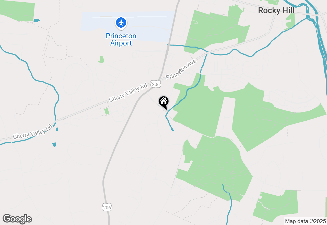 Map of 801 Mt Lucas, Princeton, NJ 08540