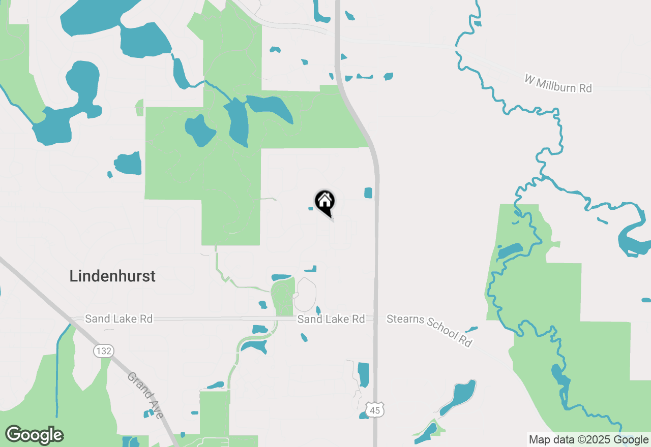 Map of 3707 Neubauer Circle, Lindenhurst, IL 60046