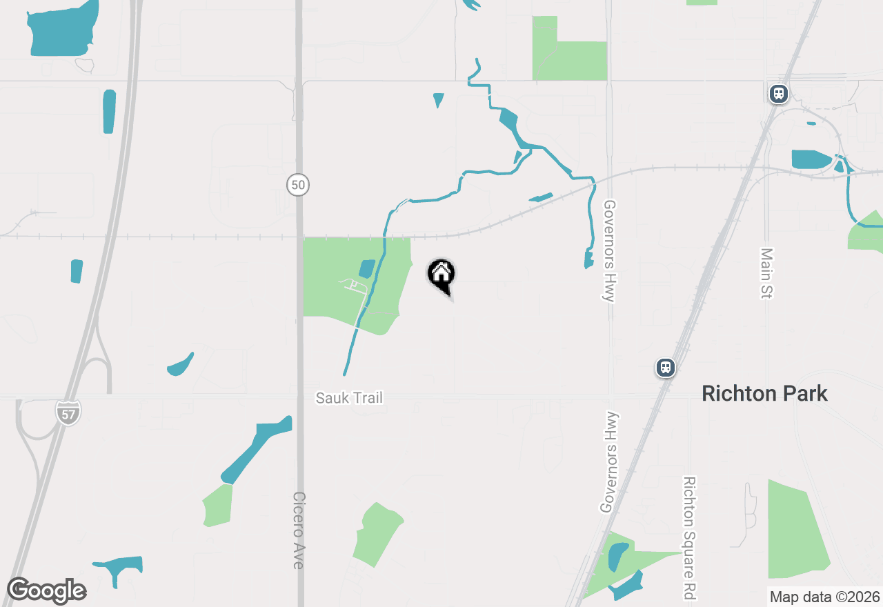 Map of 4423 Camden Court, Richton Park, IL 60471
