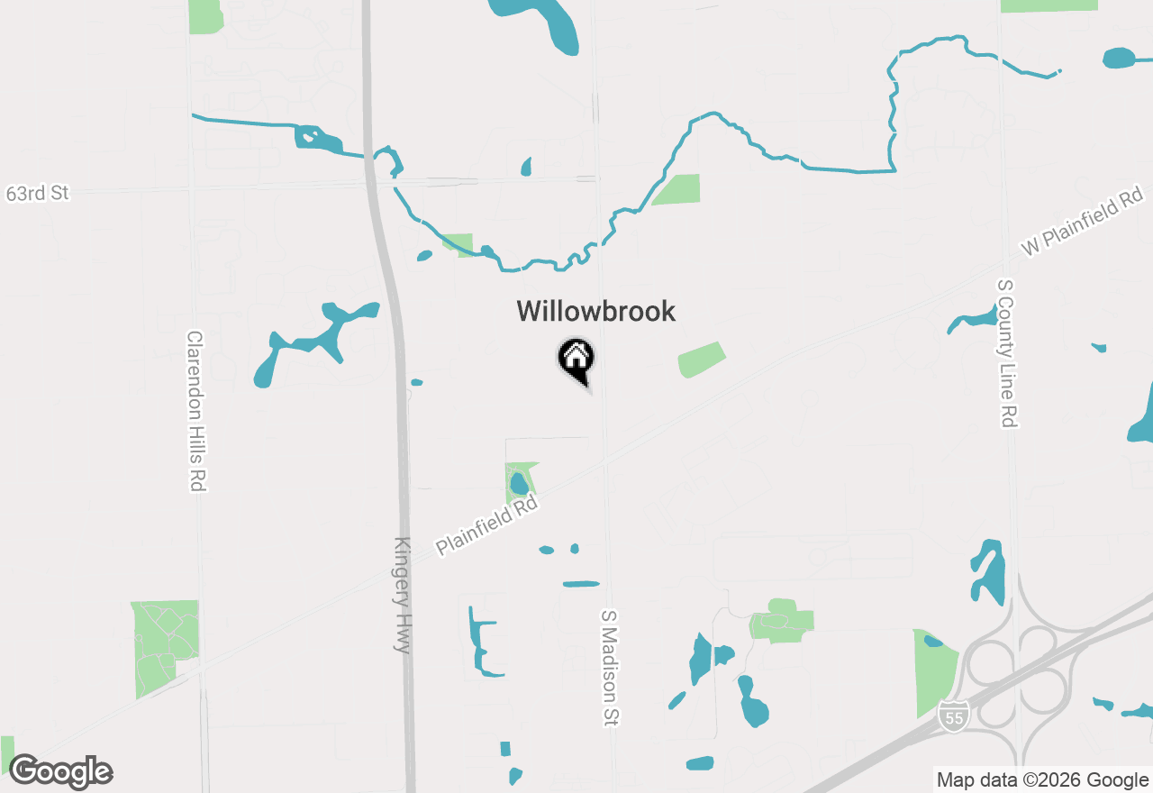 Map of 526 67th Place, Willowbrook, IL 60527