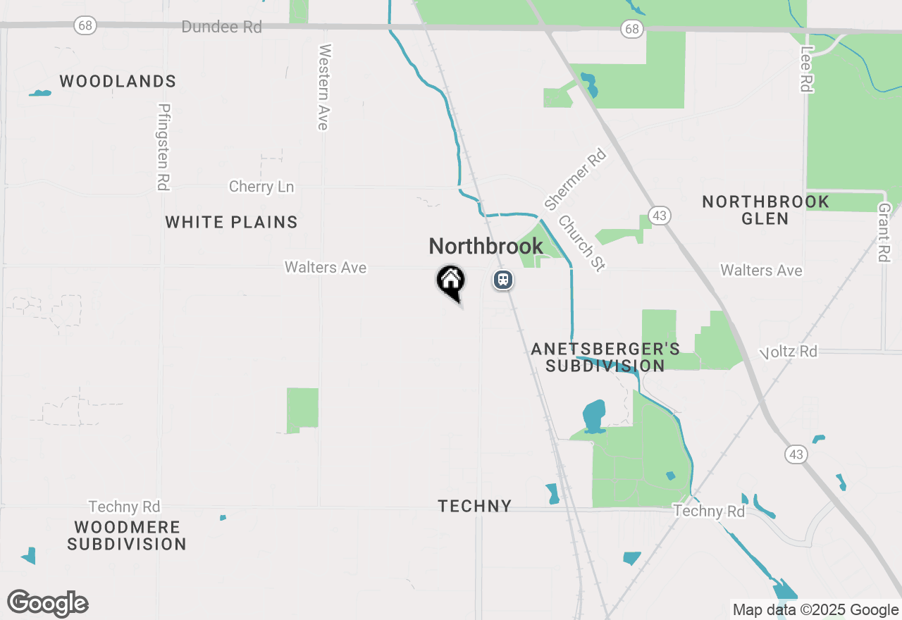 Map of 1503 Cedar Lane, Northbrook, IL 60062