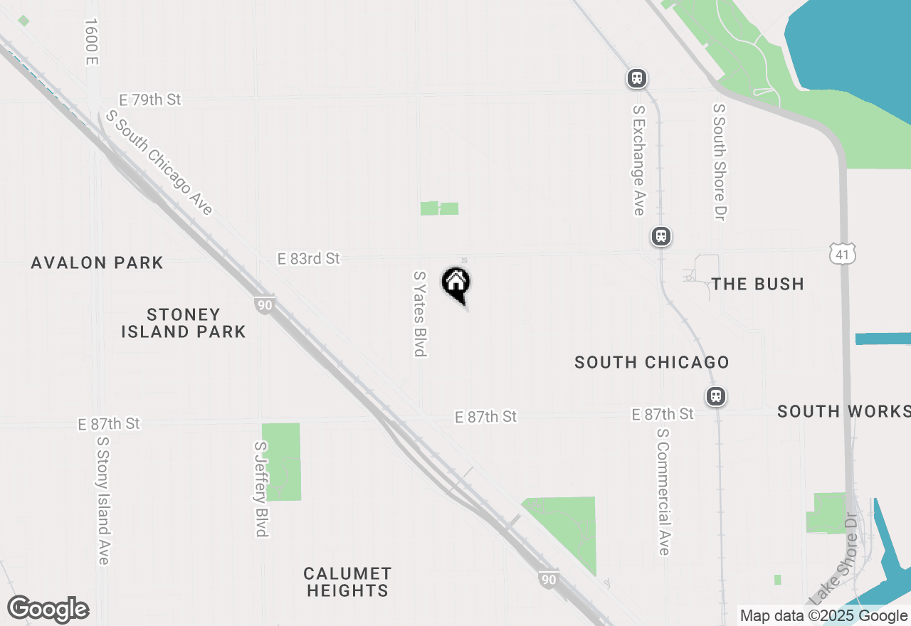 Map of 8424 S Essex Avenue, Chicago, IL 60617