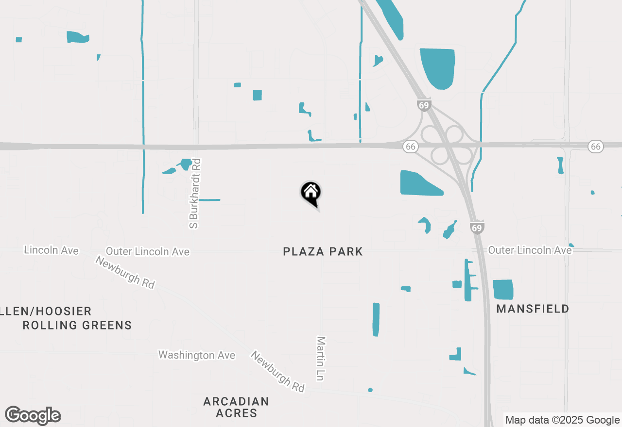 Map of 7209 E Chestnut Street, Evansville, IN 47715