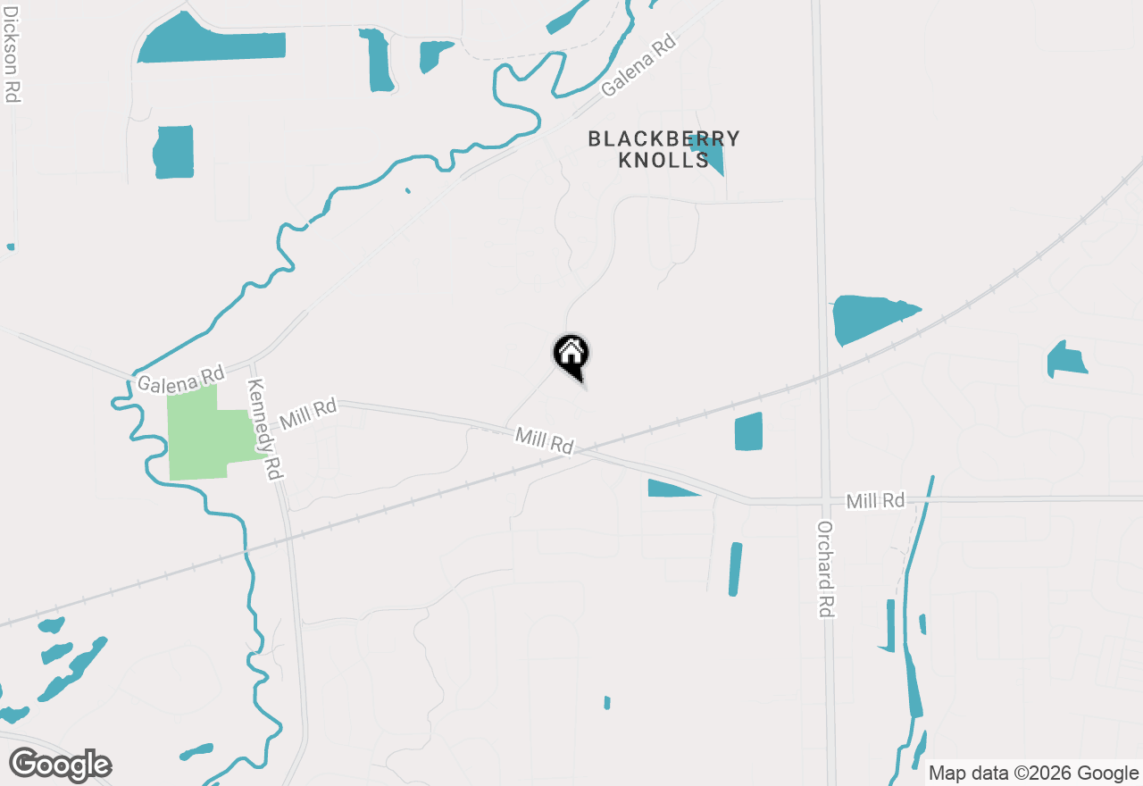 Map of 3967 Evans Court, Yorkville, IL 60560