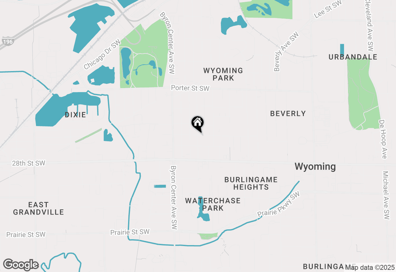 Map of 2646 Wyoming Avenue Sw, Wyoming, MI 49519
