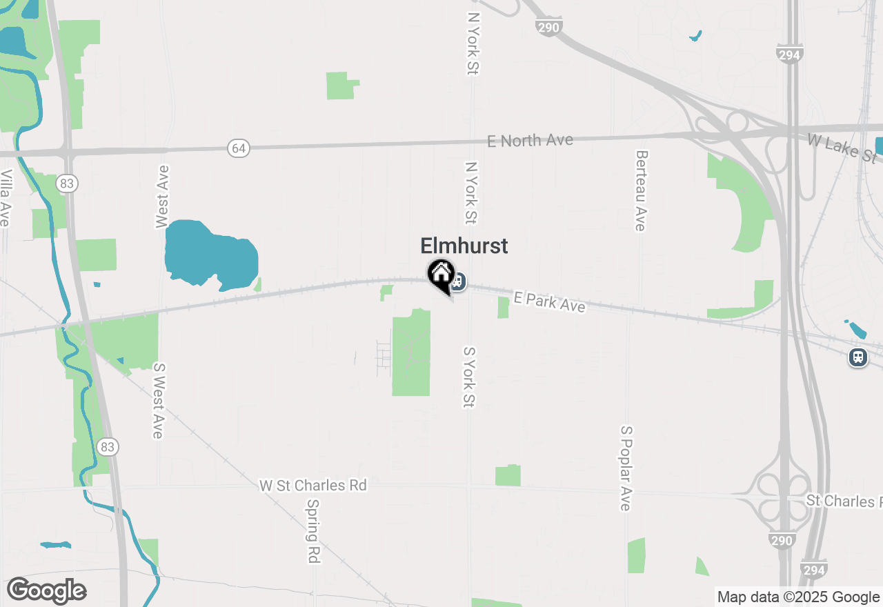 Map of 131 W Adelaide Street #306, Elmhurst, IL 60126