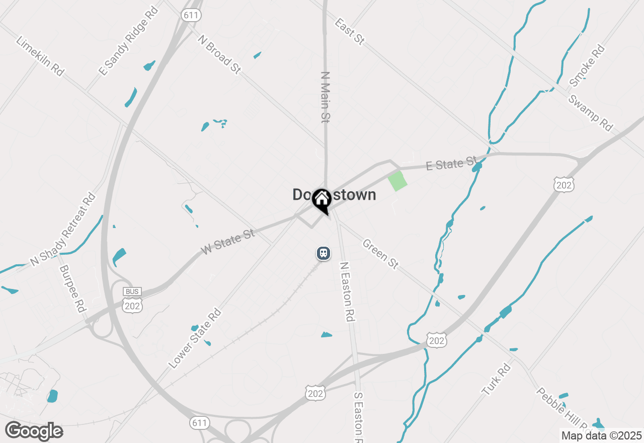 Map of 48 W Oakland Avenue, Doylestown, PA 18901
