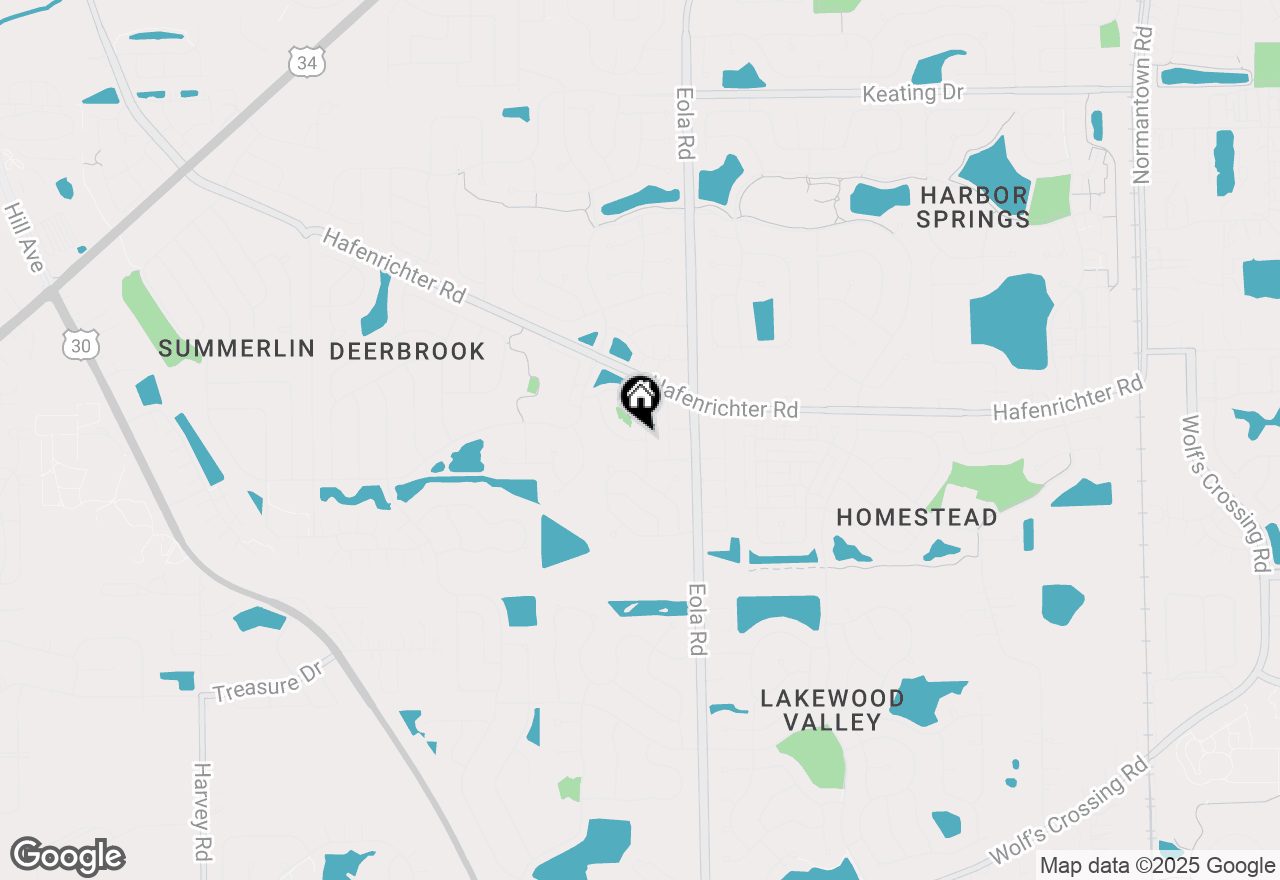 Map of 2358 Twilight Drive, Aurora, IL 60503