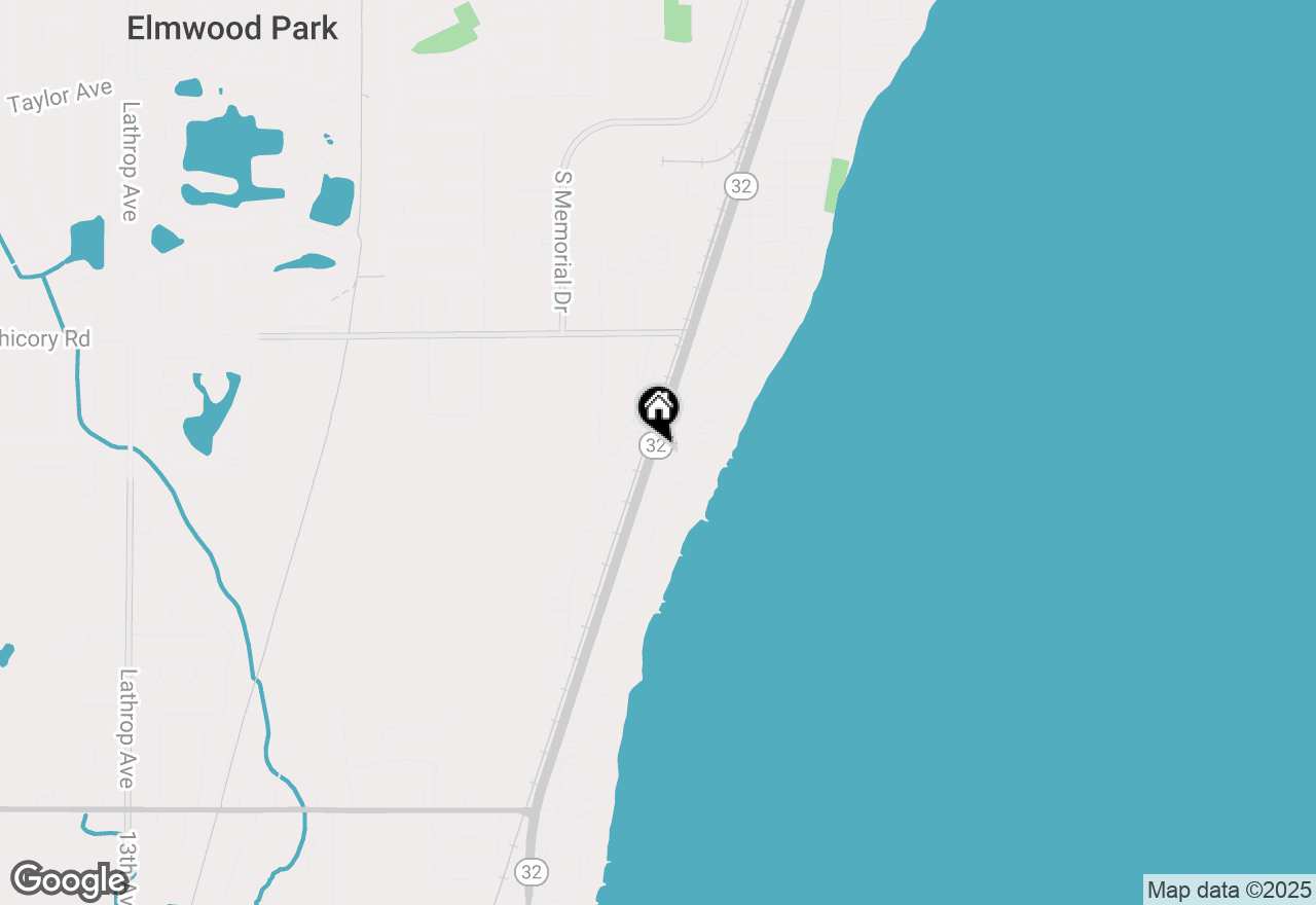 Map of 4443 Sheridan Rd, Racine, WI 53403