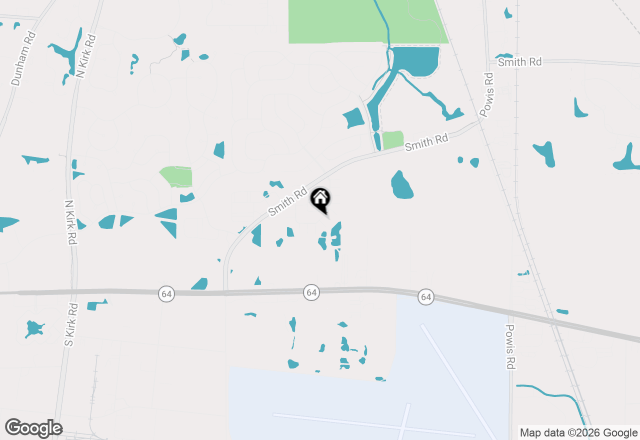 Map of 733 Pheasant Trail, St. Charles, IL 60174