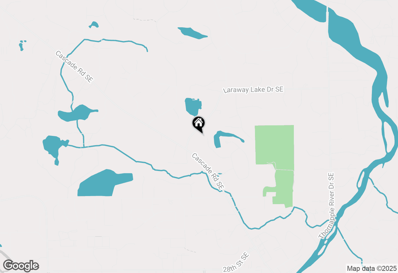 Map of 6600 Avonlea Court, Grand Rapids, MI 49546