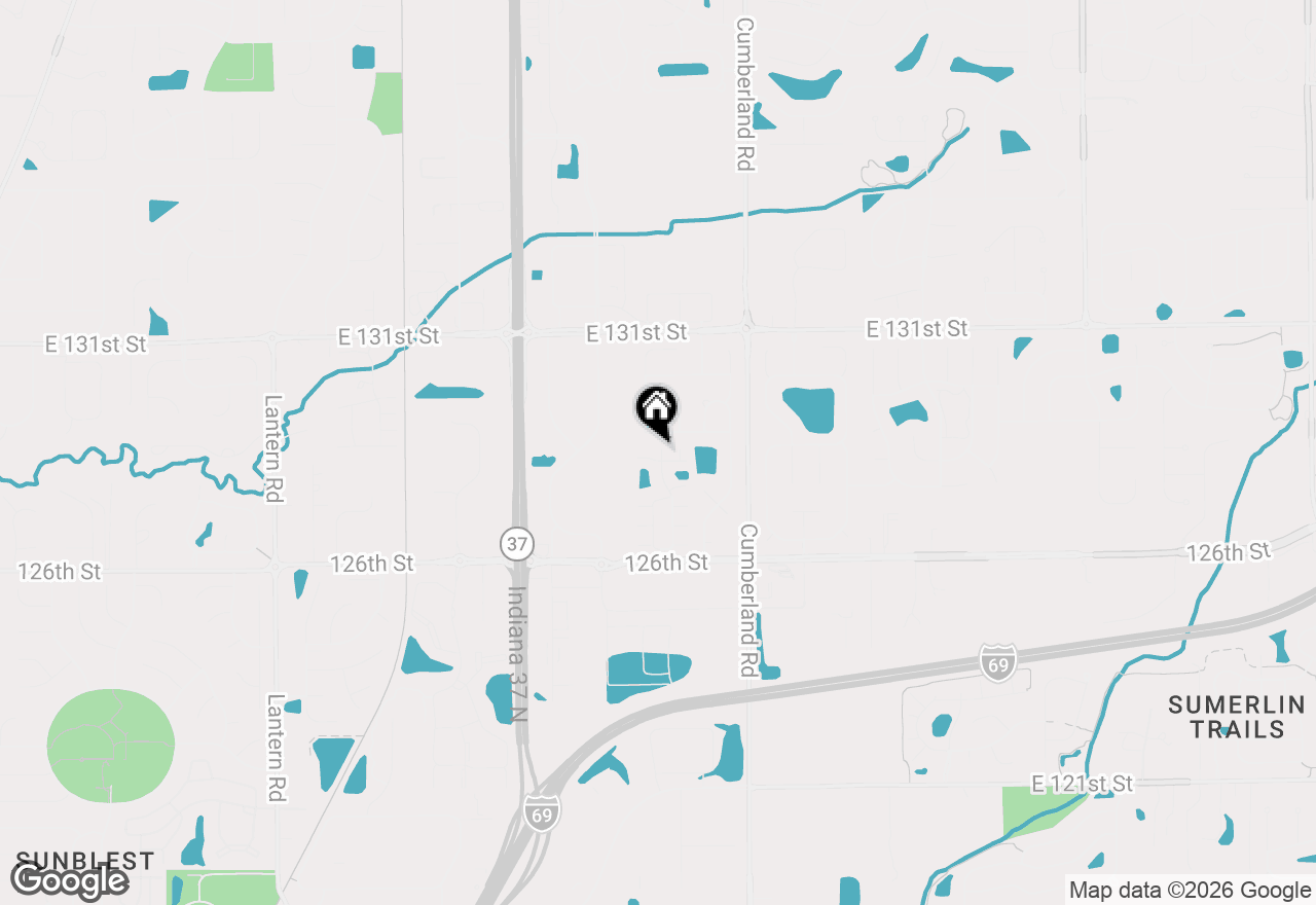 Map of 12814 Lamboll Street, Fishers, IN 46038