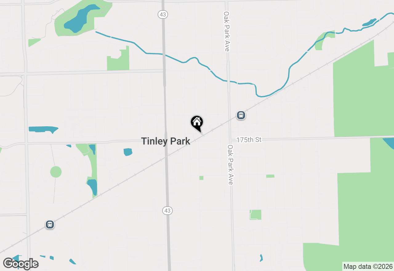 Map of 17421 70th Avenue #6E, Tinley Park, IL 60477
