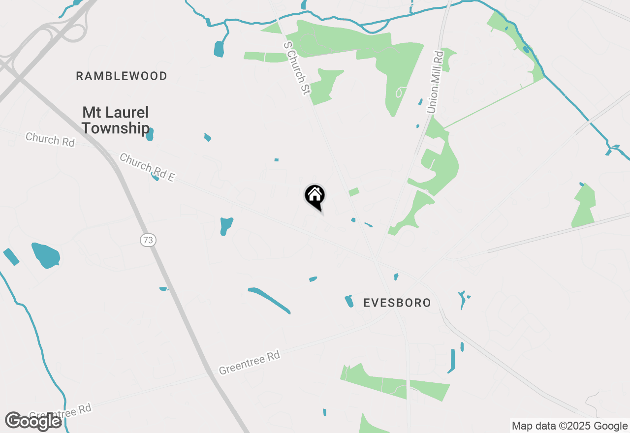 Map of 103 Mulberry Cove #A, Mount Laurel, NJ 08054