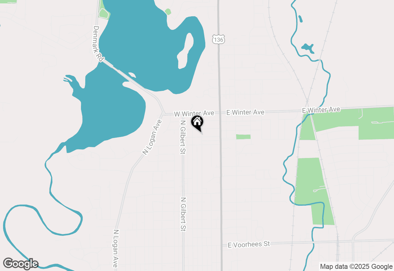 Map of 207 Dodge Avenue, Danville, IL 61832