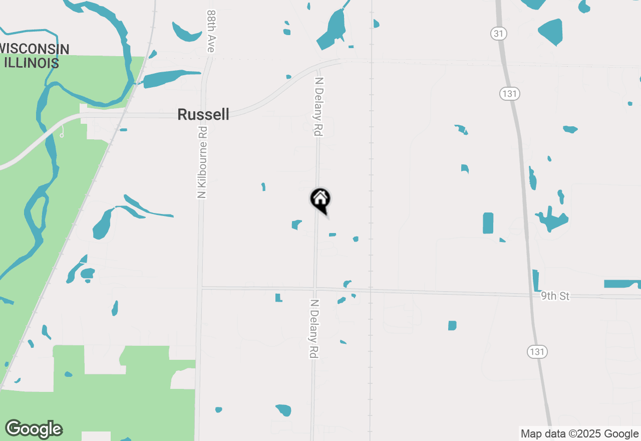 Map of 42771 N Delany Road, Wadsworth, IL 60083