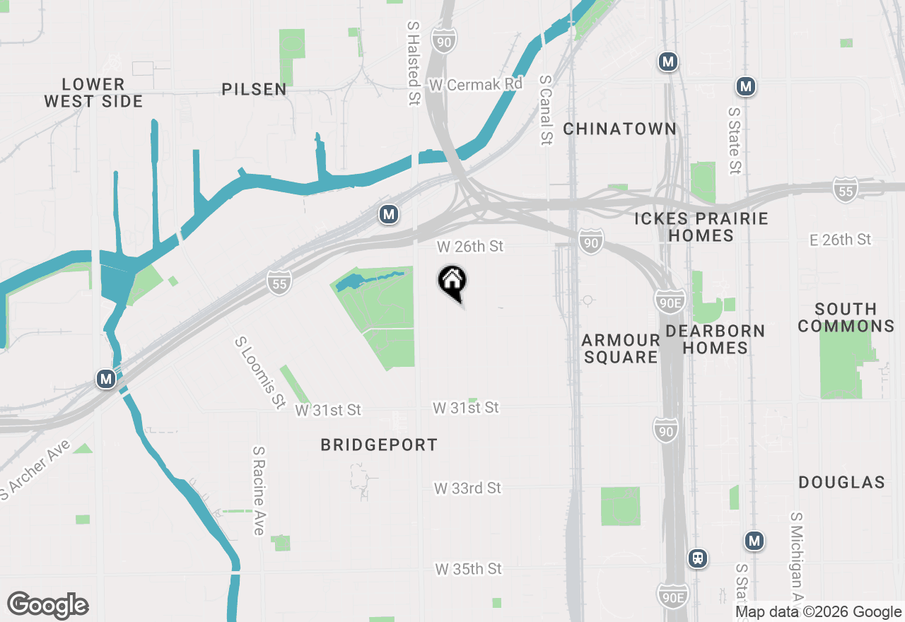 Map of 2836 S Union Avenue, Chicago, IL 60616