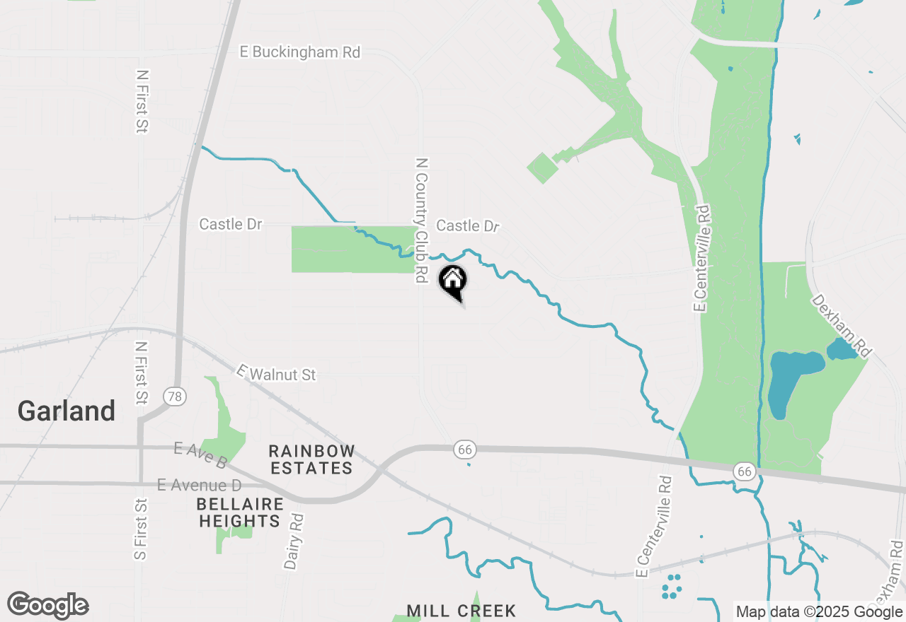 Map of 1433 Shorehaven Drive, Garland, TX 75040