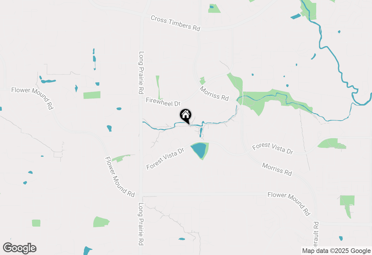 Map of 2296 Grandview Drive, Flower Mound, TX 75028