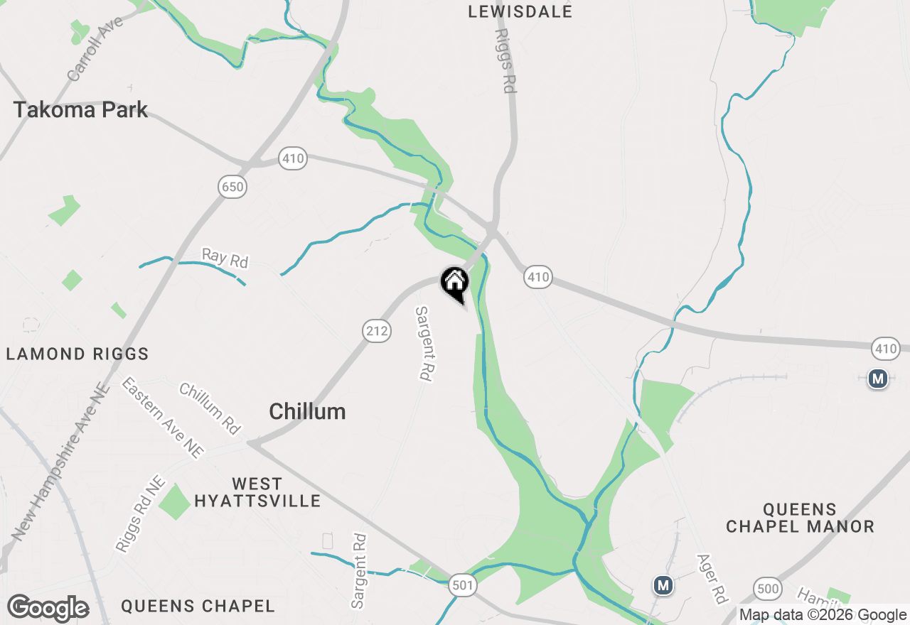 Map of 6515 Parkway Court, Hyattsville, MD 20782