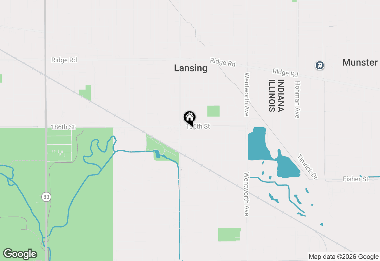 Map of 3235 186th Street, Lansing, IL 60438