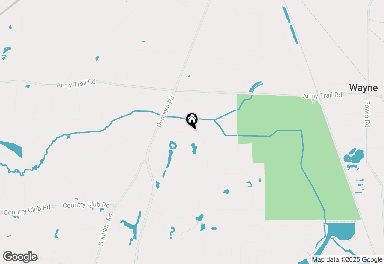 Map of 4303 Royal Fox Drive, St. Charles, IL 60174