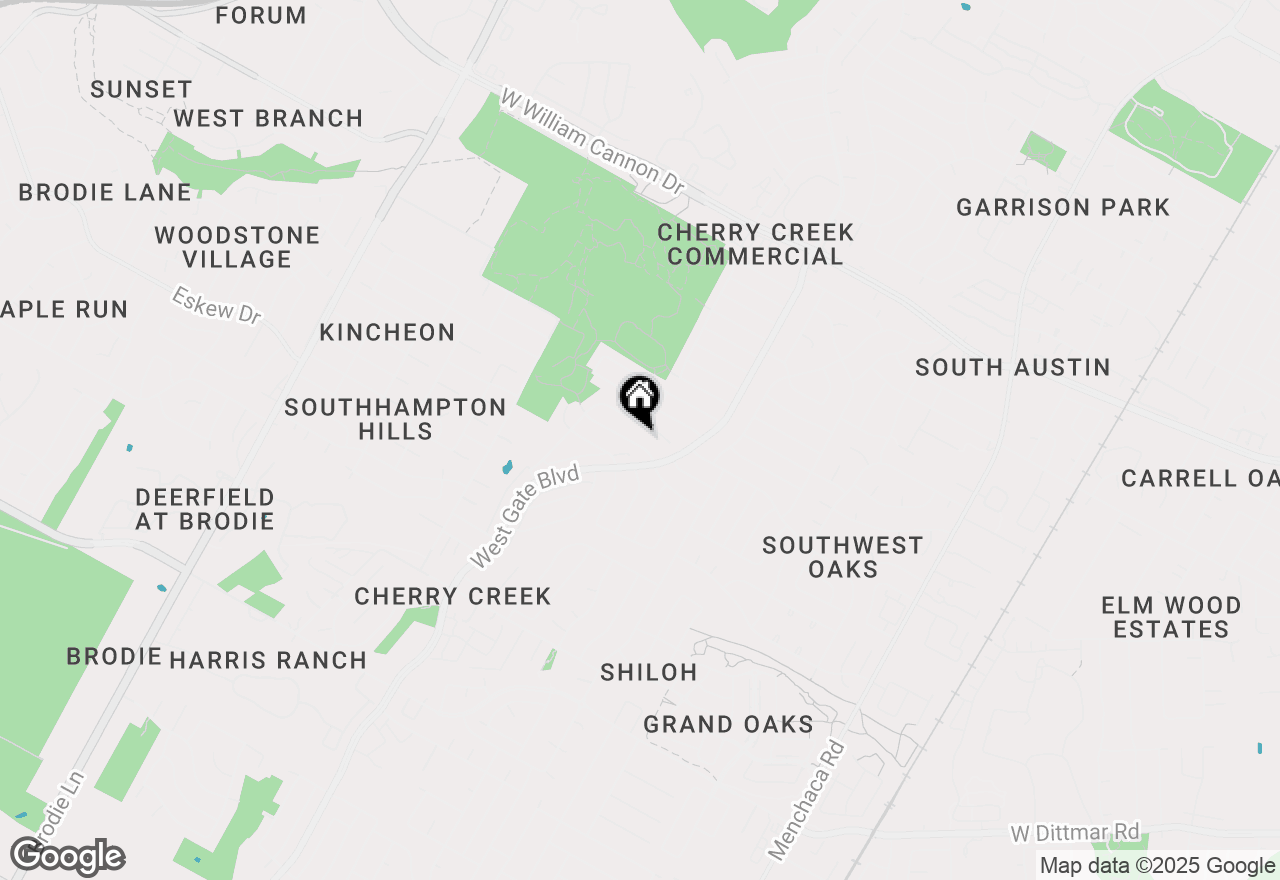 Map of 2800 Goldbridge Dr, Austin, TX 78745