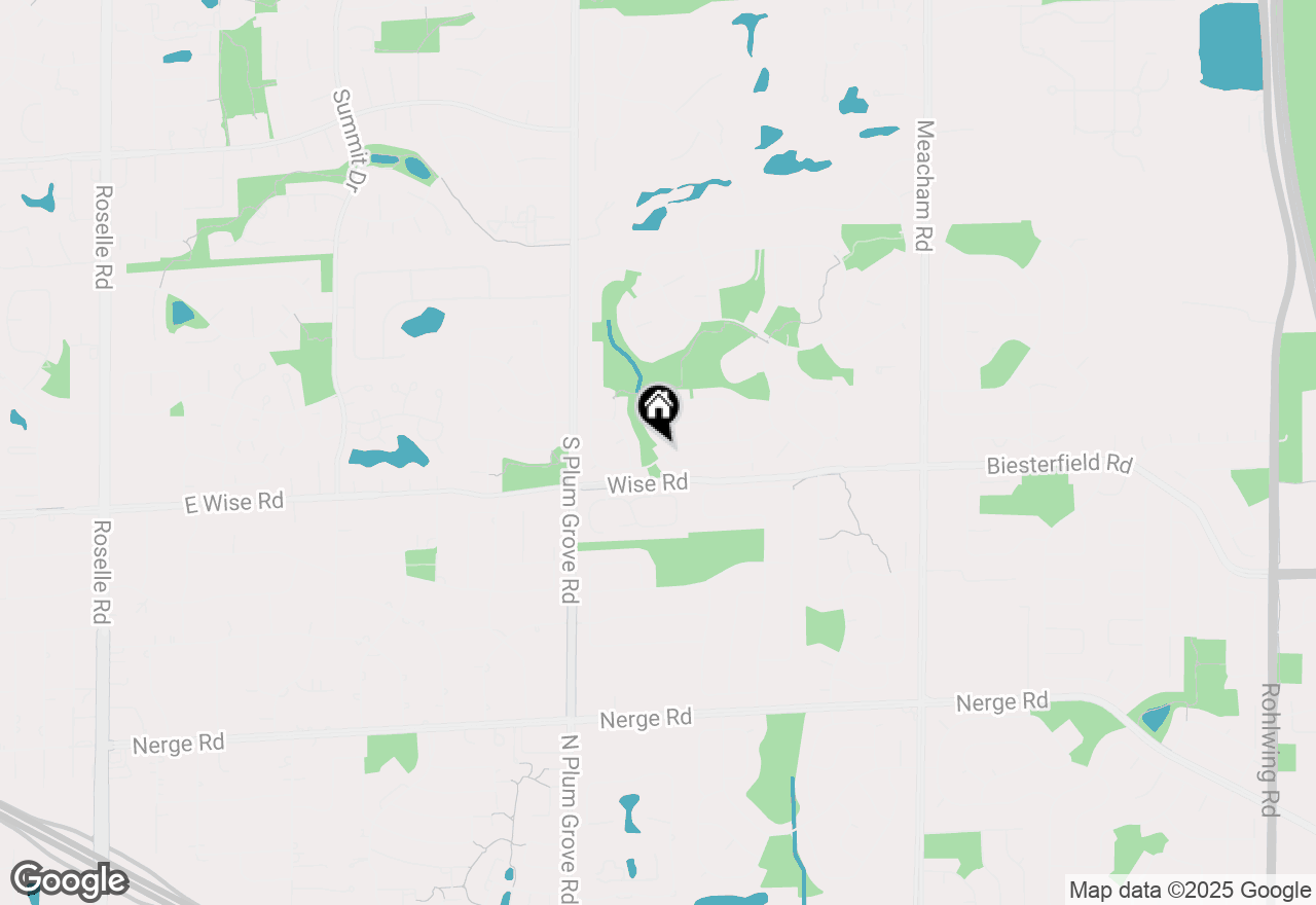 Map of 1910 Baltimore Drive, Elk Grove Village, IL 60007