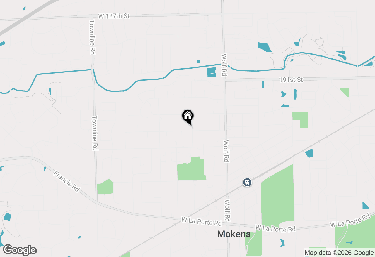 Map of 11420 194th Street, Mokena, IL 60448
