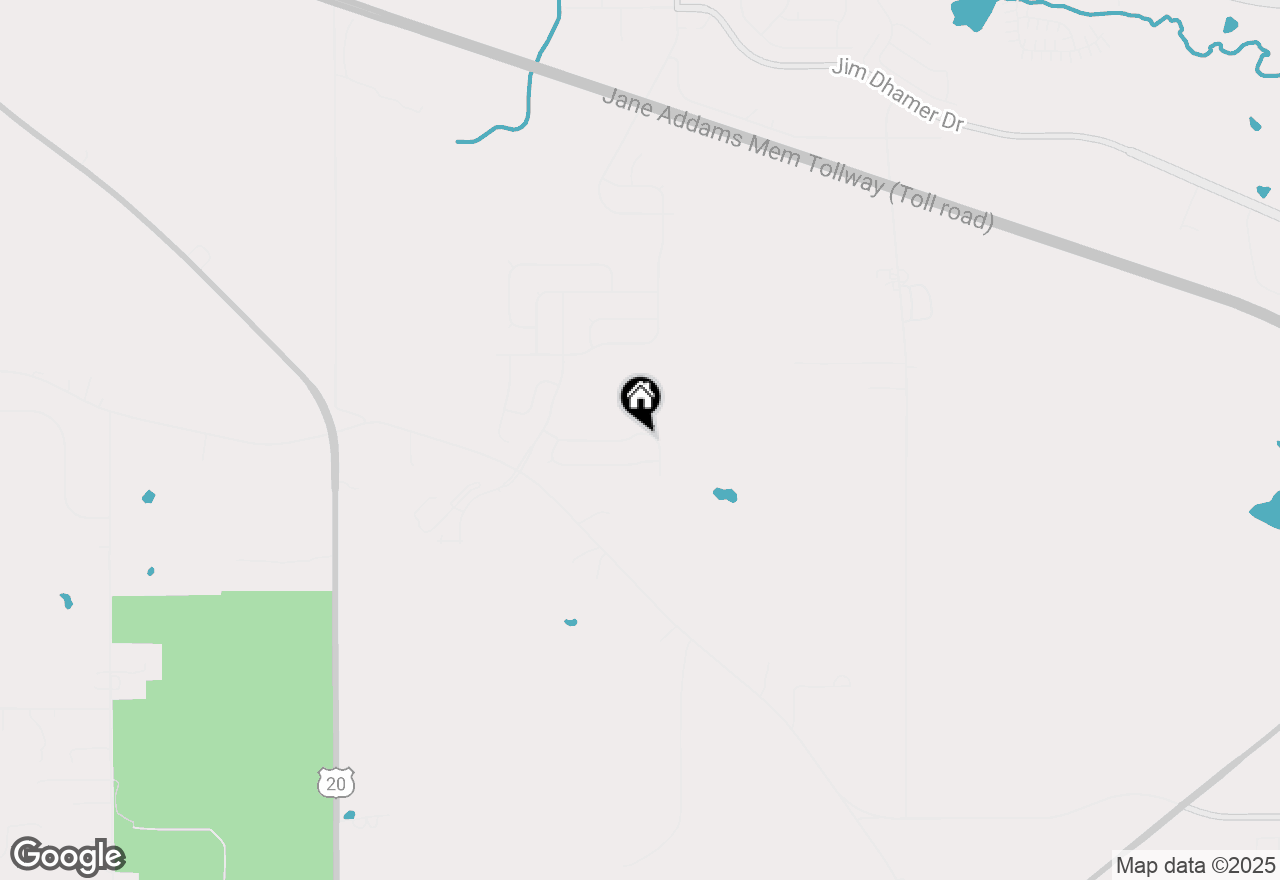 Map of 2641 Carlisle Lane, Hampshire, IL 60140