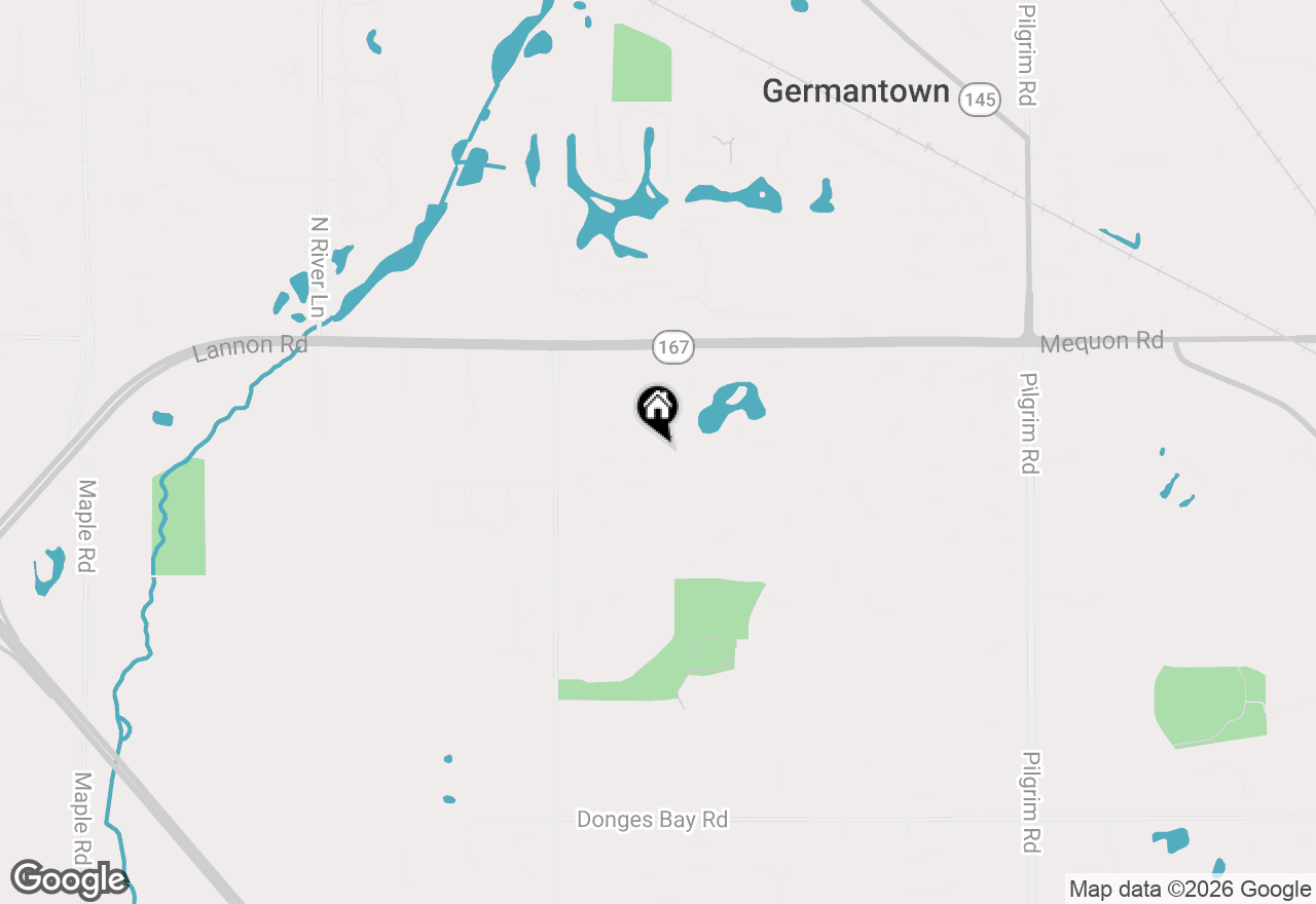 Map of N110W16867 Ashbury Cir #7, Germantown, WI 53022