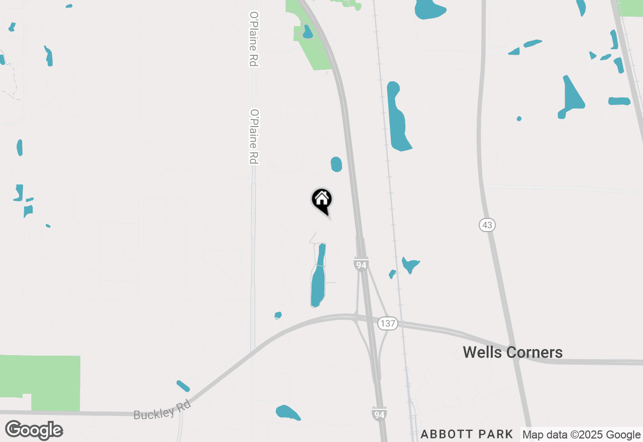 Map of 14191 W Oban Court, Libertyville, IL 60048