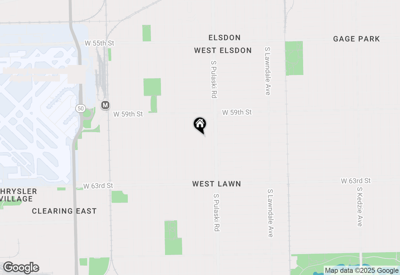 Map of 6023 S Karlov Avenue, Chicago, IL 60629