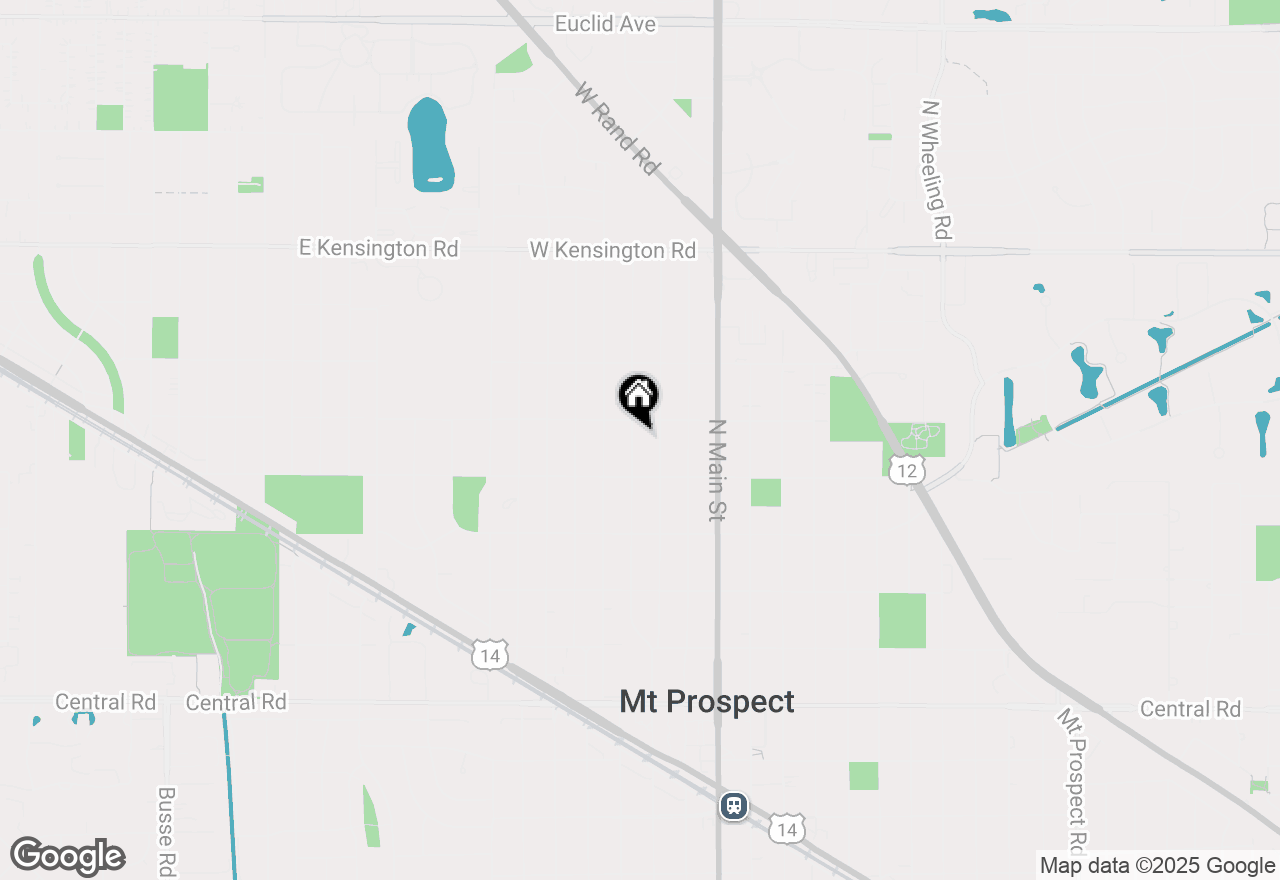 Map of 415 N Russel Street, Mount Prospect, IL 60056