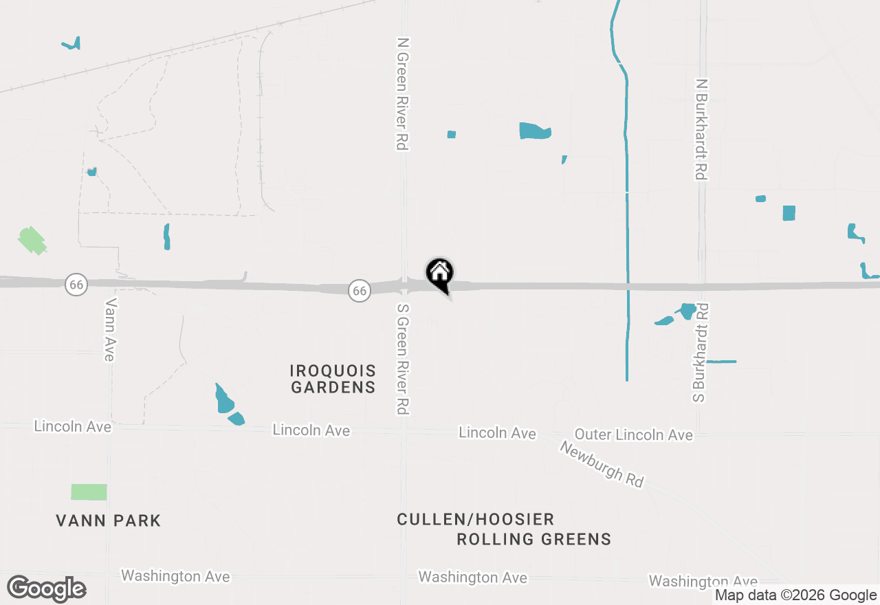 Map of 102 Hampton Drive, Evansville, IN 47715