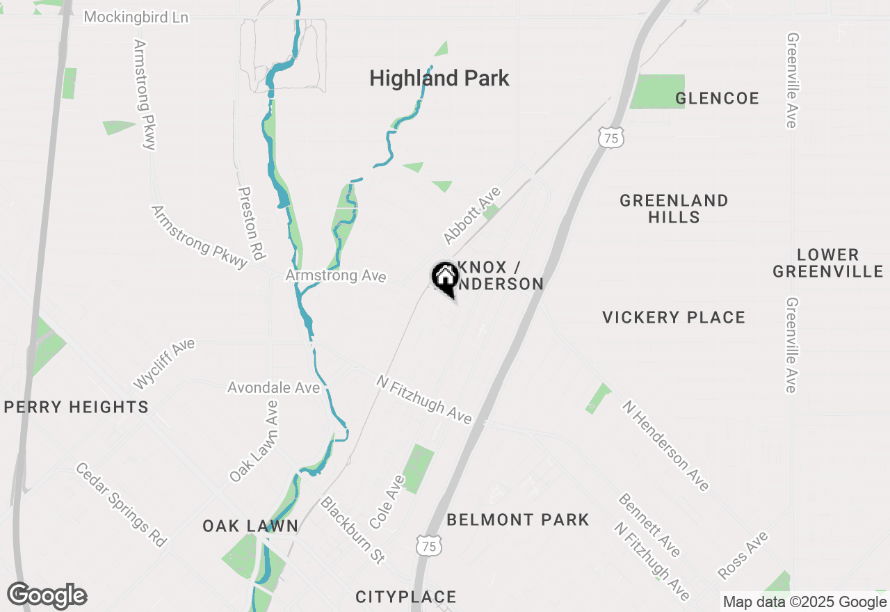 Map of 4431 Travis Street #104, Dallas, TX 75205
