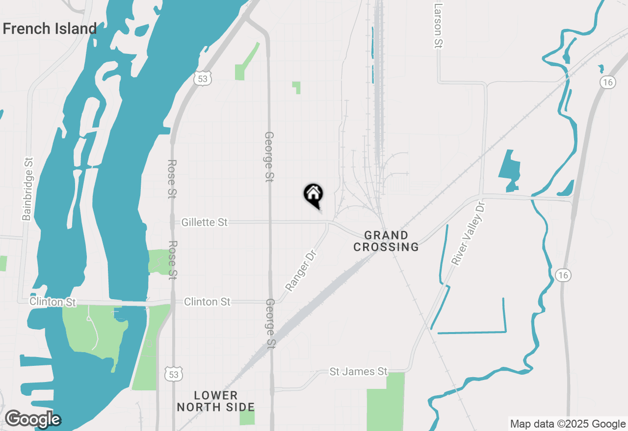 Map of 1611 Prospect St, La Crosse, WI 54603