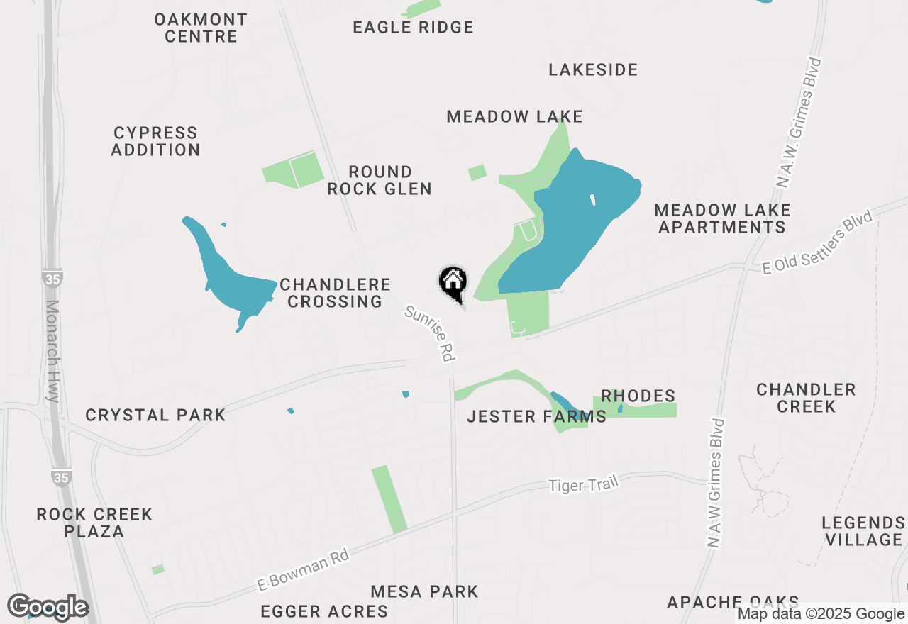 Map of (Address confidential), Round Rock, Texas 78665