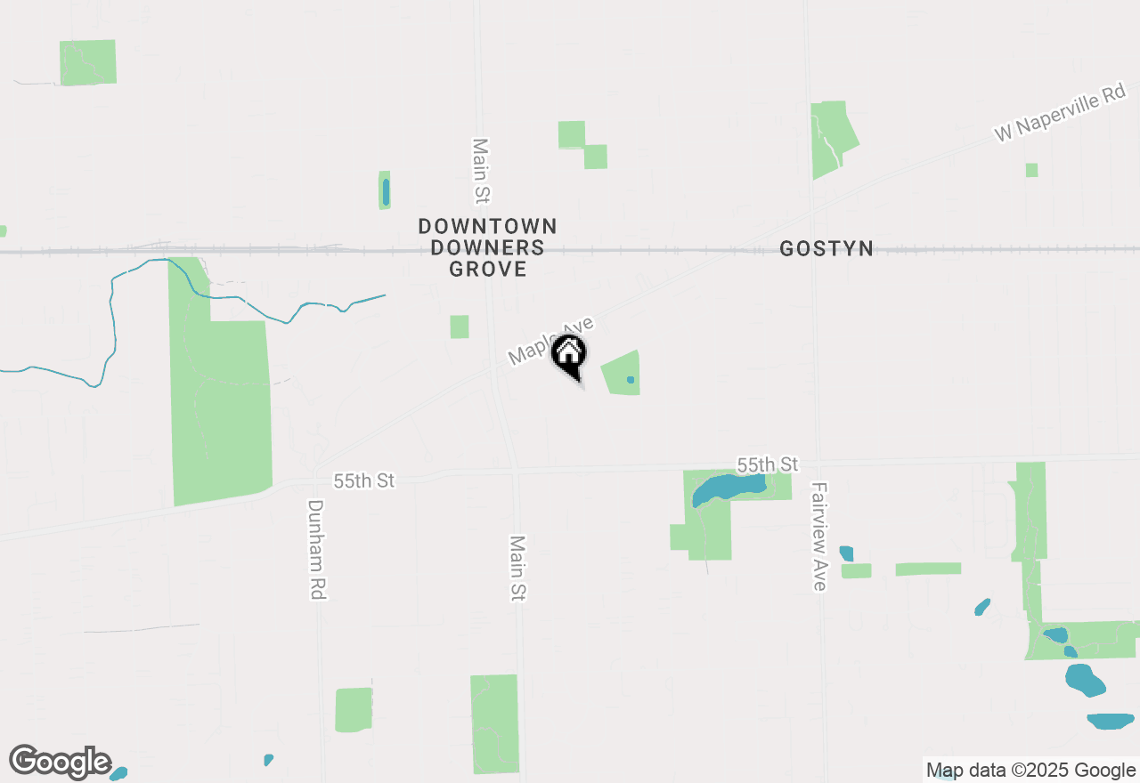 Map of 5313 Washington Street, Downers Grove, IL 60515