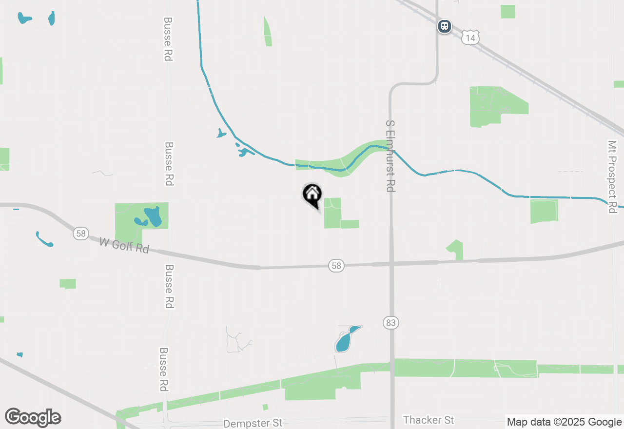 Map of 811 S Na Wa Ta Avenue, Mount Prospect, IL 60056