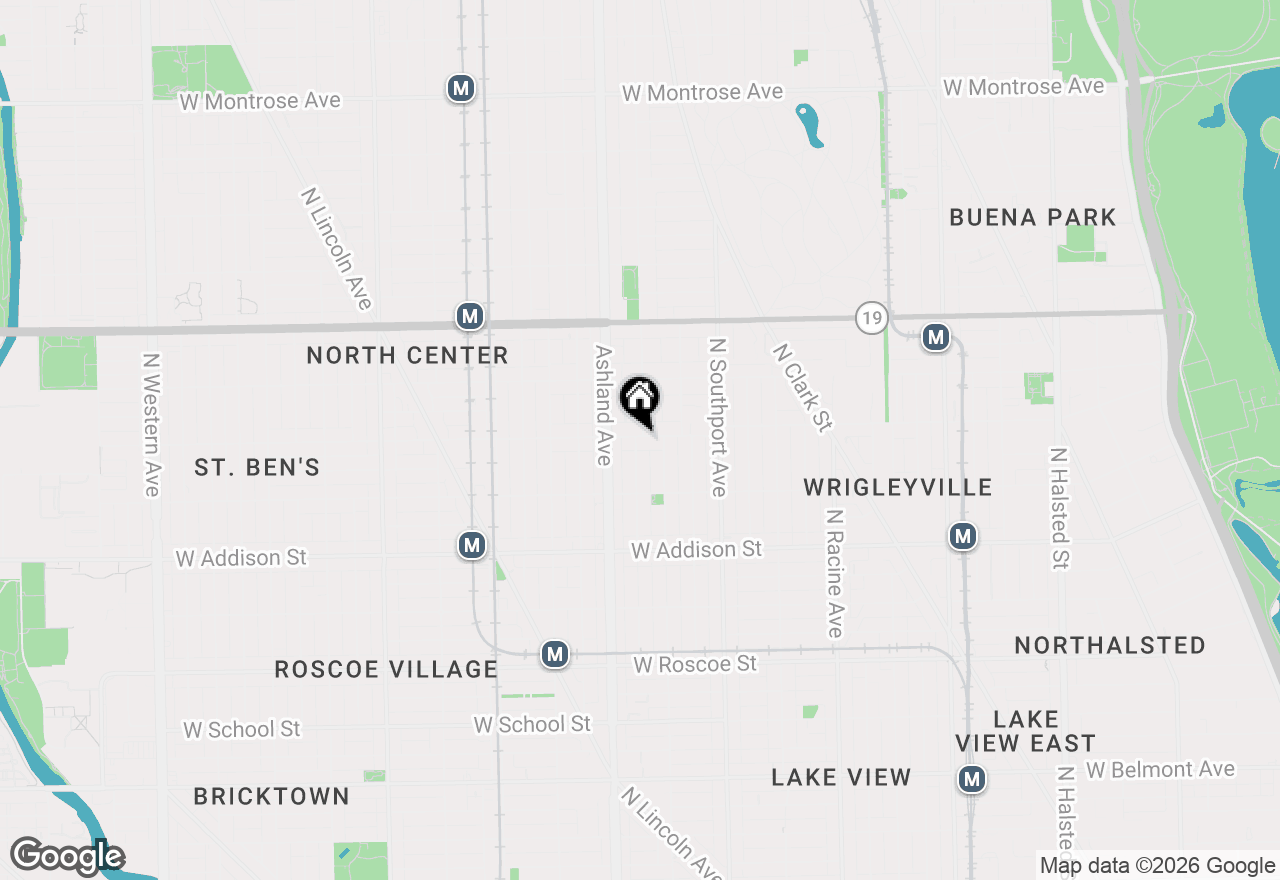 Map of 3757 N Bosworth Avenue, Chicago, IL 60613