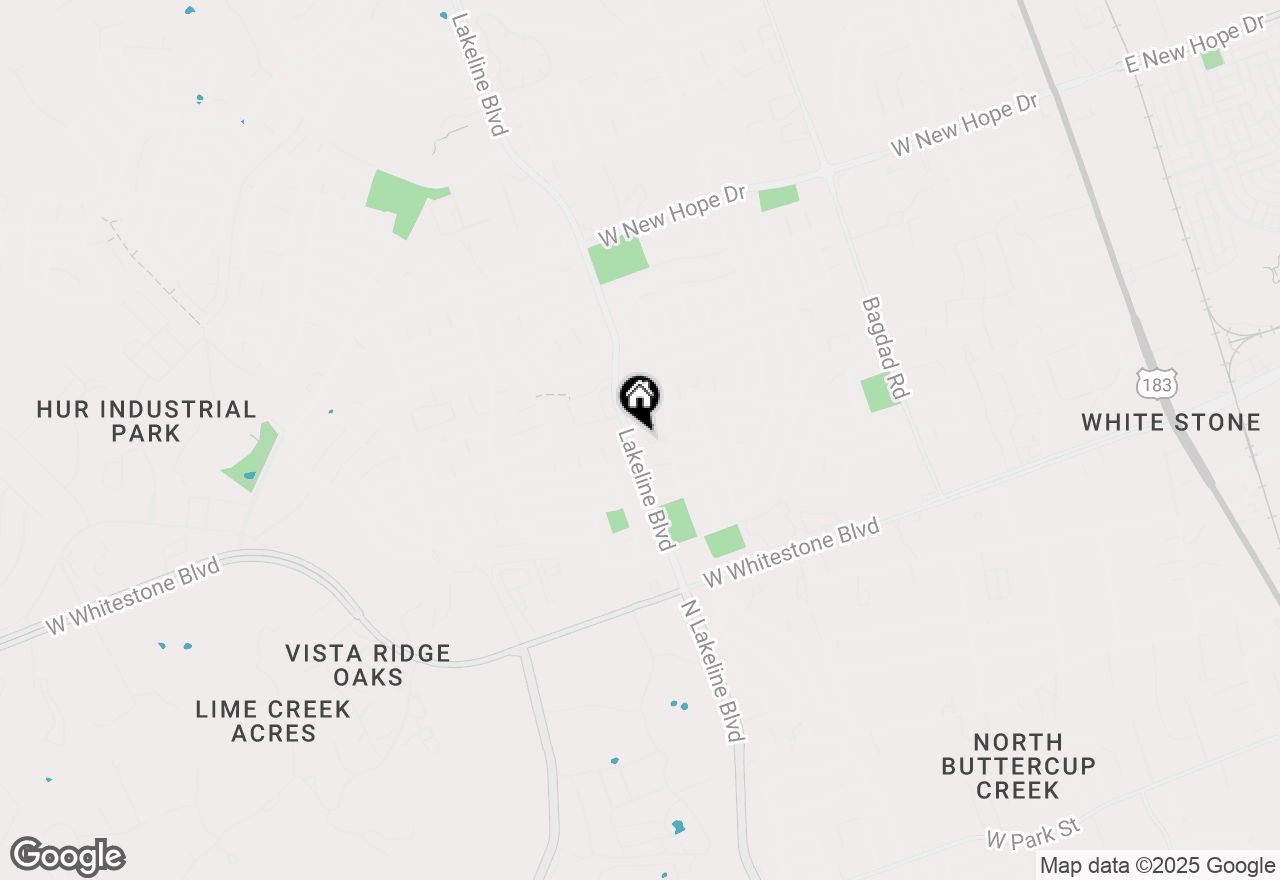 Map of 1512 Royce Ln, Cedar Park, TX 78613