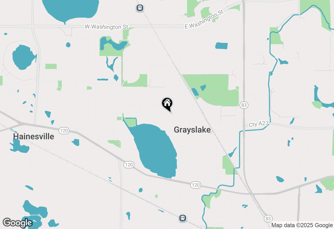 Map of 73 Harvey Avenue, Grayslake, IL 60030