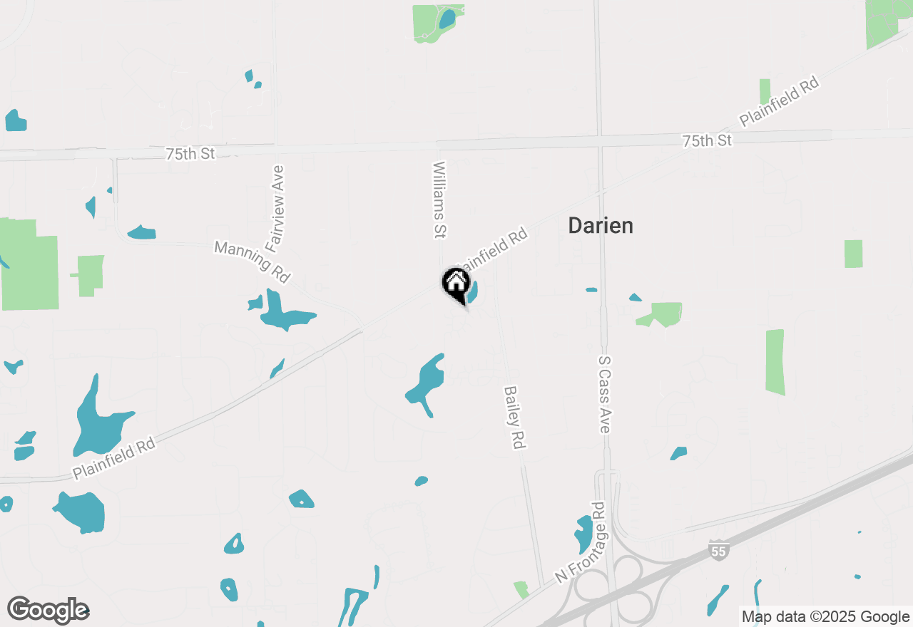 Map of 7938 Stewart Drive, Darien, IL 60561