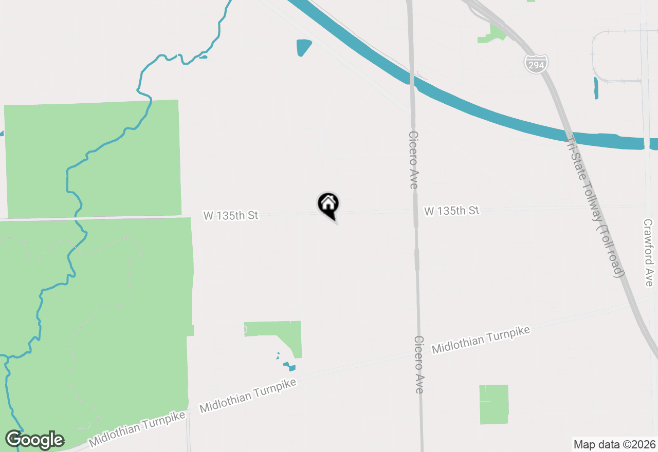 Map of 13520 Lawler Avenue #39, Crestwood, IL 60418