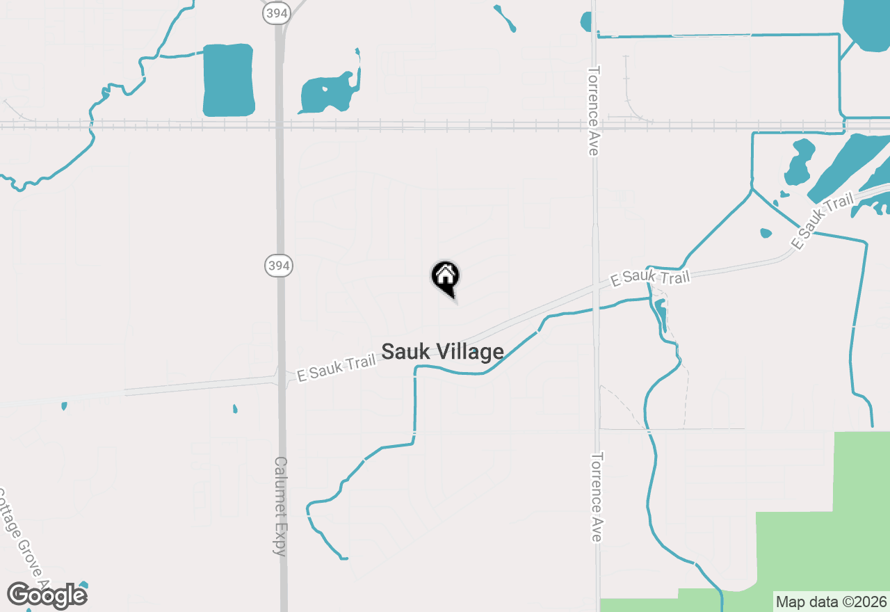 Map of 2011 219th Street, Sauk Village, IL 60411